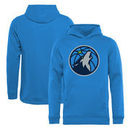 Minnesota Timberwolves Fanatics Branded Youth Primary Logo Pullover Hoodie - Blue