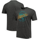 Jacksonville Jaguars Majestic Hyper Stack Slub T-Shirt - Heathered Charcoal