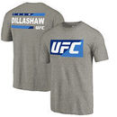 Team Dillashaw Fanatics Branded The Ultimate Fighter 25 Tri-Blend T-Shirt - Gray