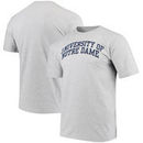 Notre Dame Fighting Irish Alta Gracia (Fair Trade) Arched Wordmark T-Shirt - Heathered Gray
