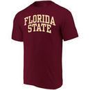 Florida State Seminoles Alta Gracia (Fair Trade) Arched Wordmark T-Shirt - Garnet