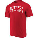 Rutgers Scarlet Knights Alta Gracia (Fair Trade) Arched Wordmark T-Shirt - Scarlet