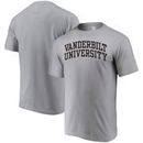 Vanderbilt Commodores Alta Gracia (Fair Trade) Arched Wordmark T-Shirt - Heathered Gray