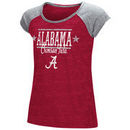 Alabama Crimson Tide Colosseum Youth Girls Sprints Raglan T-Shirt - Crimson