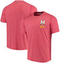 Maryland Terrapins Under Armour Threadborne Left Chest Logo Performance T-Shirt - Red