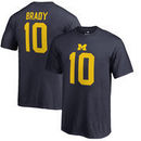 Tom Brady Michigan Wolverines Fanatics Branded Youth College Legends T-Shirt - Navy