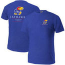 Kansas Jayhawks Comfort Colors Mascot T-Shirt - Royal