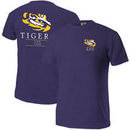 LSU Tigers Comfort Colors Mascot T-Shirt - Purple