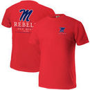 Ole Miss Rebels Comfort Colors Mascot T-Shirt - Red