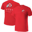 Utah Utes Comfort Colors Mascot T-Shirt - Red