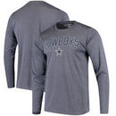 Dallas Cowboys Montford Synthetic Long Sleeve Shirt - Heathered Navy
