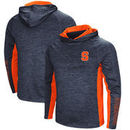 Syracuse Orange Colosseum Upstart Long Sleeve Hooded T-Shirt - Heathered Navy
