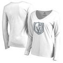 Vegas Golden Knights Fanatics Branded Women's White Out Long Sleeve T-Shirt - White