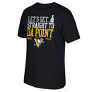Pittsburgh Penguins Reebok 2017 NHL Stanley Cup Playoffs Straight to da Point T-Shirt - Black