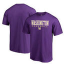 Washington Huskies Fanatics Branded Big & Tall True Sport Baseball T-Shirt - Purple