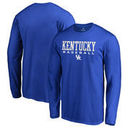 Kentucky Wildcats Fanatics Branded True Sport Baseball Long Sleeve T-Shirt - Royal