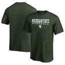Michigan State Spartans Fanatics Branded Youth True Sport Baseball T-Shirt - Green