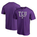 TCU Horned Frogs Fanatics Branded Youth True Sport Baseball T-Shirt - Purple