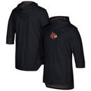 Louisville Cardinals adidas Iced Out Hooded Shooter T-Shirt - Black