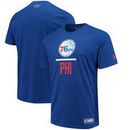Philadelphia 76ers Under Armour Lock Up Performance T-Shirt - Royal