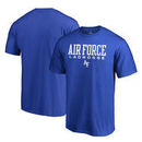 Air Force Falcons Fanatics Branded Big & Tall True Sport Lacrosse T-Shirt - Blue