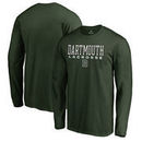 Dartmouth Big Green Fanatics Branded True Sport Lacrosse Long Sleeve T-Shirt - Green