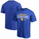 Golden State Warriors Fanatics Branded 2017 Western Conference Champions Big & Tall Crossover T-Shirt - Blue