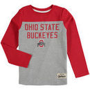 Ohio State Buckeyes Preschool Legacy Long-Sleeve Football T-Shirt - Scarlet