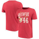 San Francisco 49ers '47 Faithful Since '46 Flanker T-Shirt – Scarlet