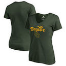 Baylor Bears Fanatics Branded Women's Plus Sizes Freehand T-Shirt - Green
