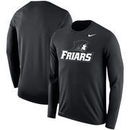 Providence Friars Nike Legend Long Sleeve Performance T-Shirt - Black
