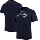 Toronto Blue Jays Under Armour Tech Performance Raglan Sleeve T-Shirt - Navy