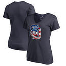 San Diego Padres Fanatics Branded Women's Plus Sizes Banner Wave T-Shirt - Navy
