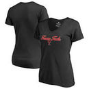 Texas Tech Red Raiders Fanatics Branded Women's Plus Sizes Freehand T-Shirt - Black