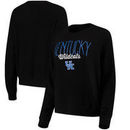 Kentucky Wildcats Alta Gracia (Fair Trade) Women's Ann Cozy Brushed Hacci Tri-Blend Sweatshirt - Black
