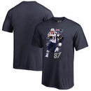 Rob Gronkowski New England Patriots NFL Pro Line by Fanatics Branded Youth Fade Away Player T-Shirt - Navy