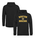 Boston Bruins Fanatics Branded Youth Victory Arch Pullover Hoodie - Black