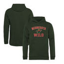 Minnesota Wild Fanatics Branded Youth Victory Arch Pullover Hoodie - Green