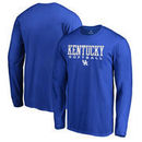 Kentucky Wildcats Fanatics Branded True Sport Softball Long Sleeve T-Shirt - Royal