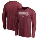 Mississippi State Bulldogs Fanatics Branded True Sport Softball Long Sleeve T-Shirt - Maroon