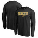 Missouri Tigers Fanatics Branded True Sport Softball Long Sleeve T-Shirt - Black