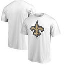 New Orleans Saints NFL Pro Line by Fanatics Branded Primary Logo Big & Tall T-Shirt - White