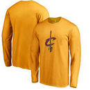 Cleveland Cavaliers Fanatics Branded Primary Logo Long Sleeve T-Shirt - Gold