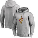 Cleveland Cavaliers Fanatics Branded Primary Logo Pullover Hoodie - Heathered Gray