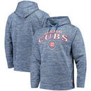 Chicago Cubs Stitches Digital Fleece Pullover Hoodie - Heathered Royal