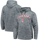 Cleveland Indians Stitches Digital Fleece Pullover Hoodie - Heathered Navy