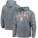 Detroit Tigers Stitches Digital Fleece Pullover Hoodie - Heathered Navy
