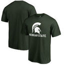 Michigan State Spartans Fanatics Branded Team Lockup Big & Tall T-Shirt - Green
