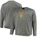 Arizona State Sun Devils adidas School Logo climawarm Fleece Crew Pullover Sweatshirt – Gray