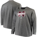 Mississippi State Bulldogs adidas School Logo climawarm Fleece Crew Pullover Sweatshirt – Gray